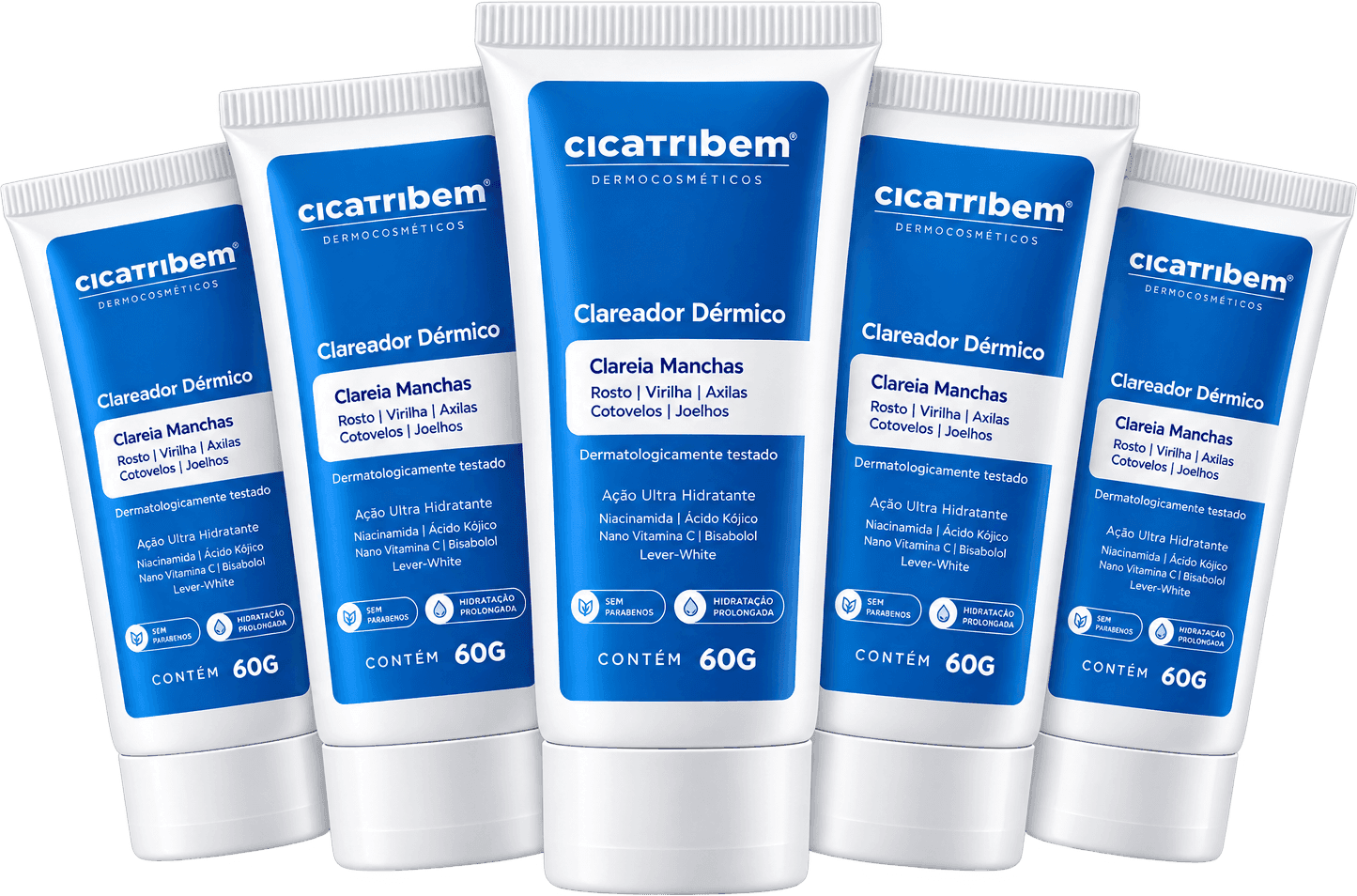 Tratamento 5 Frascos Cicatribem